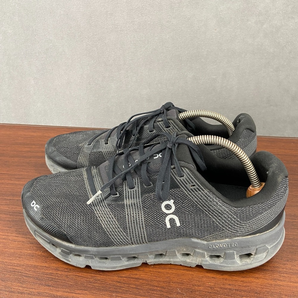 On Running Cloudgo 55.98635 Mens US 10 Athletic Shoes Black Eclipse‎ Sneakers